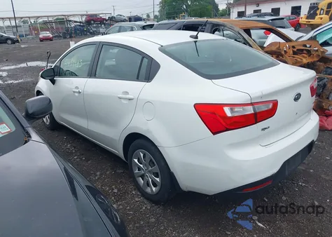 2012 Kia Rio Lx из США, поврежденный, VIN KNADM4A34C6072274